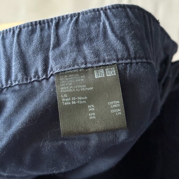 Uniqlo Shorts, Navy - Picture 3 of 3